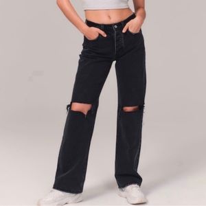 Abercrombie & Fitch The 90s Baggy Low Rise Jeans
